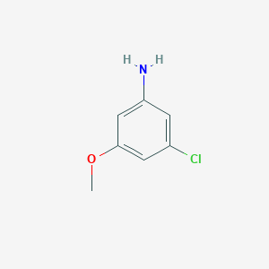 molecular formula C7H8ClNO B031984 3-氯-5-甲氧基苯胺 CAS No. 10272-06-7