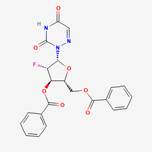 3',5'-Bis-O-benzoyl-2'-deoxy-2'-fluoro-beta-D-arabino-6-azidouridine