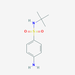 molecular formula C10H16N2O2S B031986 4-amino-N-tert-butylbenzenesulfonamide CAS No. 209917-48-6