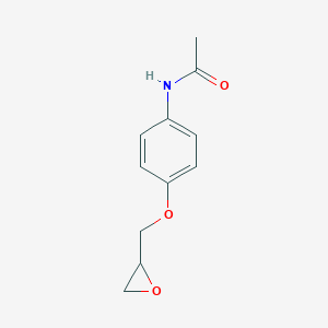 molecular formula C11H13NO3 B031995 N-[4-(环氧-2-基甲氧基)苯基]乙酰胺 CAS No. 6597-75-7