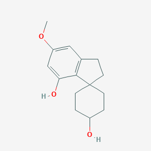 molecular formula C15H20O3 B032012 Cannabispirol CAS No. 69636-83-5