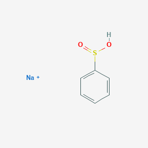 molecular formula C6H6O2S.Na<br>C6H6NaO2S B032014 Sodium benzenesulfinate CAS No. 873-55-2