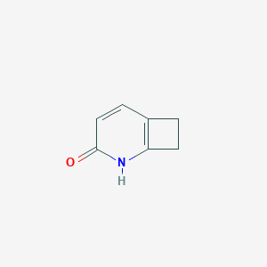 molecular formula C7H7NO B032015 2-Azabicyclo[4.2.0]octa-1(6),4-dien-3-one CAS No. 85728-10-5