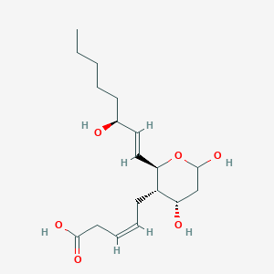 molecular formula C18H30O6 B032016 2,3-Dinor-TXB2 CAS No. 63250-09-9