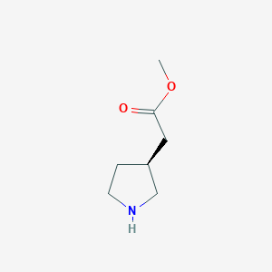 Methyl (S)-2-(pyrrolidin-3-yl)acetate