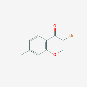 3-Bromo-7-methyl-chroman-4-one