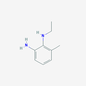 molecular formula C9H14N2 B3203944 N1-ethyl-6-methylbenzene-1,2-diamine CAS No. 1025509-86-7