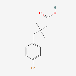 Benzenebutanoic acid, 4-bromo-beta,beta-dimethyl-
