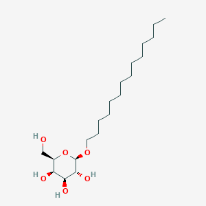 molecular formula C20H40O6 B3203964 beta-D-Galactopyranoside, tetradecyl CAS No. 102571-89-1