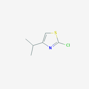 molecular formula C6H8ClNS B3203992 2-Chloro-4-isopropylthiazole CAS No. 1026081-93-5
