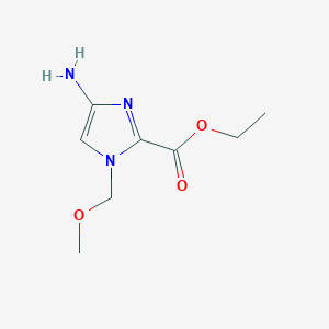 Ethyl 4-amino-1-(methoxymethyl)-1H-imidazole-2-carboxylate