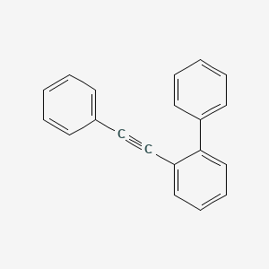 molecular formula C20H14 B3204048 2-(Phenylethynyl)-1,1'-biphenyl CAS No. 10271-65-5