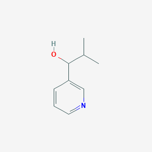 3-(1-Hydroxy-2-methylpropyl)pyridine