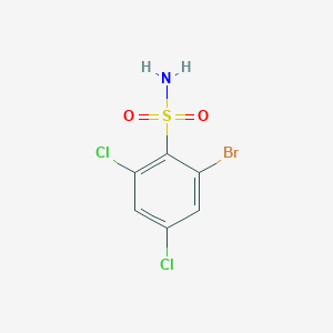 2-Bromo-4,6-dichlorobenzenesulfonamide