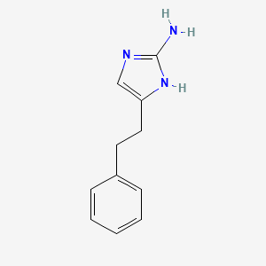 5-Phenethyl-1H-imidazol-2-amine