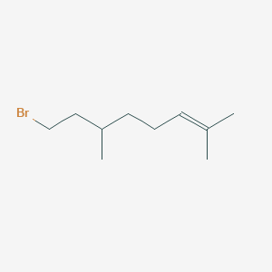 molecular formula C10H19B B3204332 8-Bromo-2,6-dimethyloct-2-ene CAS No. 10340-84-8