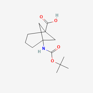 5-{[(Tert-butoxy)carbonyl]amino}bicyclo[3.1.1]heptane-1-carboxylic acid