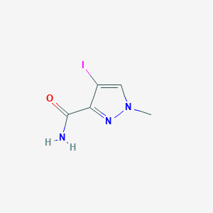 Pyrazole-3-carboxamide, 4-iodo-1-methyl-