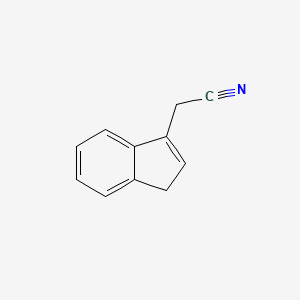 molecular formula C11H9N B3204565 Indole-3-acetonitrile CAS No. 10381-08-5