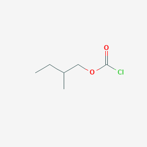 molecular formula C6H11ClO2 B032058 2-Methylbutyl chloroformate CAS No. 20412-39-9