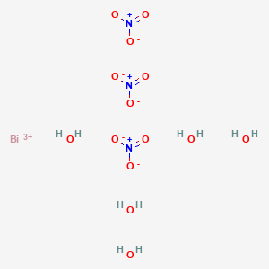 molecular formula BiH3NO4 B032060 Bismuth nitrate pentahydrate CAS No. 10035-06-0