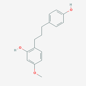 2-[3-(4-Hydroxyphenyl)propyl]-5-methoxyphenol