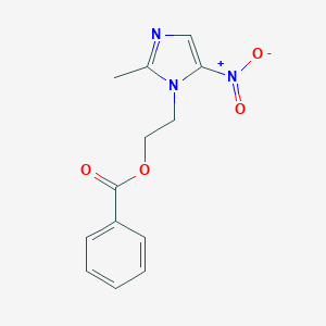 molecular formula C13H13N3O4 B032070 Metronidazole Benzoate CAS No. 13182-89-3