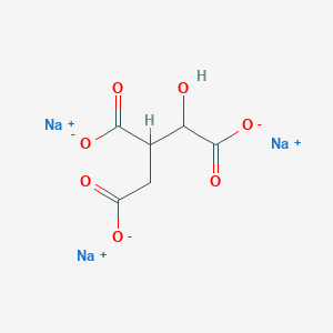 molecular formula C6H5Na3O7 B032071 Isocitric acid trisodium salt CAS No. 1637-73-6