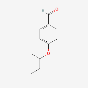 molecular formula C11H14O2 B3207417 4-Sec-butoxybenzaldehyde CAS No. 104174-29-0