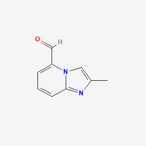 molecular formula C9H8N2O B3207533 Imidazo[1,2-a]pyridine-5-carboxaldehyde, 2-methyl- CAS No. 1042981-20-3