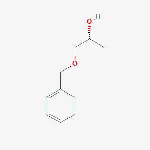 molecular formula C10H14O2 B032081 (R)-(-)-1-Benzyloxy-2-propanol CAS No. 89401-28-5