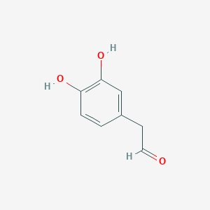 molecular formula C8H8O3 B032087 3,4-Dihydroxyphenylacetaldehyde CAS No. 5707-55-1