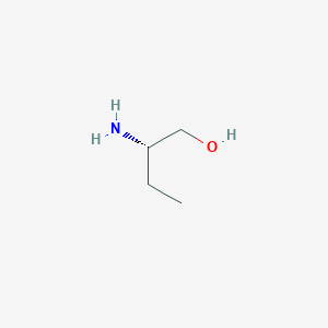 molecular formula C4H11NO B032088 (S)-2-aminobutan-1-ol CAS No. 5856-62-2