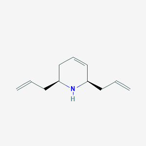 molecular formula C11H17N B3208866 rac-(2S,6R)-2,6-Diallyl-1,2,3,6-tetrahydropyridine CAS No. 1055027-36-5