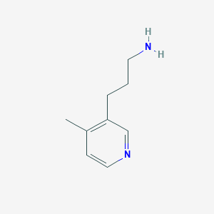 3-(4-Methylpyridin-3-YL)propan-1-amine