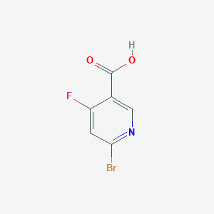 6-Bromo-4-fluoronicotinic acid