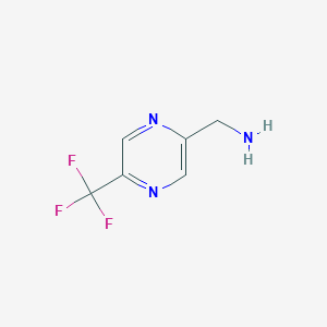 (5-(Trifluoromethyl)pyrazin-2-YL)methanamine