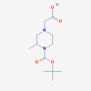 4-Carboxymethyl-2-methyl-piperazine-1-carboxylic acid tert-butyl ester