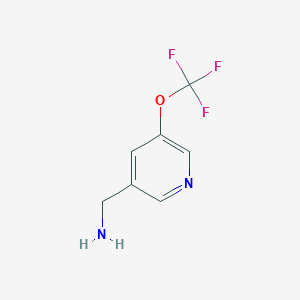 (5-(Trifluoromethoxy)pyridin-3-YL)methanamine