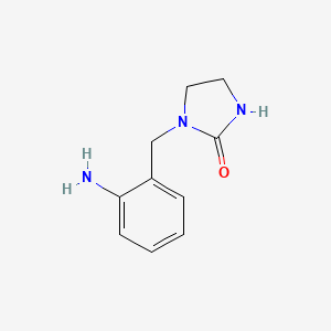 1-[(2-Aminophenyl)methyl]imidazolidin-2-one