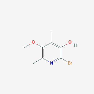 2-Bromo-5-methoxy-4,6-dimethylpyridin-3-ol