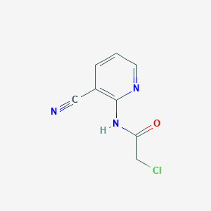 2-Chloro-N-(3-cyano-pyridin-2-yl)-acetamide