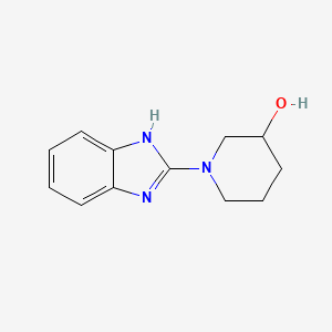 1-(1H-benzo[d]imidazol-2-yl)piperidin-3-ol