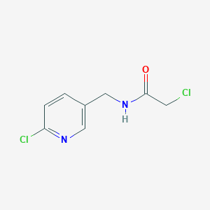 2-Chloro-N-(6-chloro-pyridin-3-ylmethyl)-acetamide