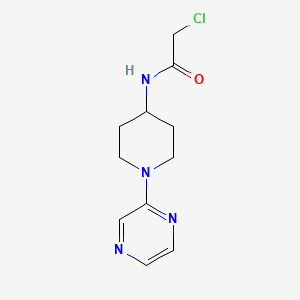 2-Chloro-N-(1-pyrazin-2-yl-piperidin-4-yl)-acetamide