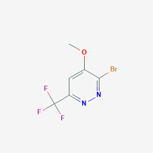 3-Bromo-4-methoxy-6-trifluoromethyl-pyridazine