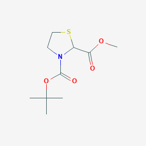 Methyl N-Boc-thiazolidine-2-carboxylate