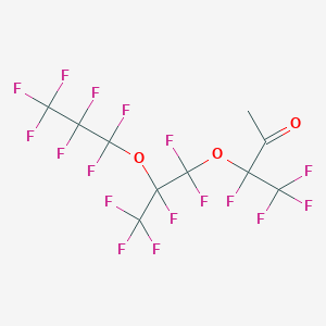 3,4,4,4-Tetrafluoro-3-[1,1,2,3,3,3-hexafluoro-2-(1,1,2,2,3,3,3-heptafluoropropoxy)propoxy]butan-2-one