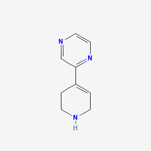 2-(1,2,3,6-Tetrahydropyridin-4-yl)pyrazine