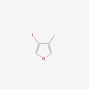 B3210710 3-Iodo-4-methylfuran CAS No. 107658-18-4
